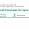 Ginseng Coreano HWA Sigillo Oro estratto puro 50gr