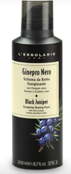 Ginepro Nero Schiuma Da Barba Energizzante 200ml