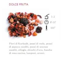 INFUSO DI FRUTTA 1 HG ROSA CANINA E LAMPONE - 100 gr.