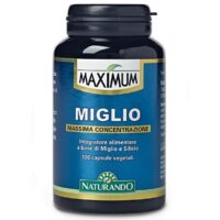 Miglio per Unghie e Capelli 100 capsule vegetali Maximum