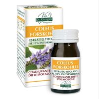Coleus Forskohlii estratto titolato 60 pastiglie Coadiuvante diete ipocaloriche