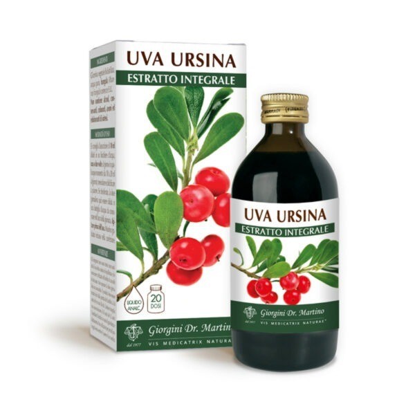 Uva ursina Estratto Integrale analcoolico 200ml Dr. Giorgini