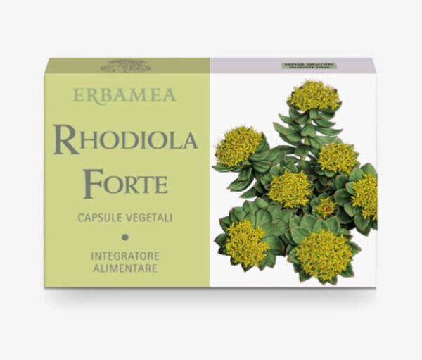 Rodiola Forte (Rhodiola rosea) 24 capsule vegetali Erbamea