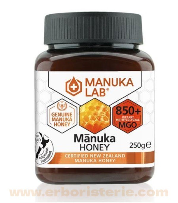 Miele di Manuka 850+ MGO 250gr - Manuka Lab Nuova Zelanda