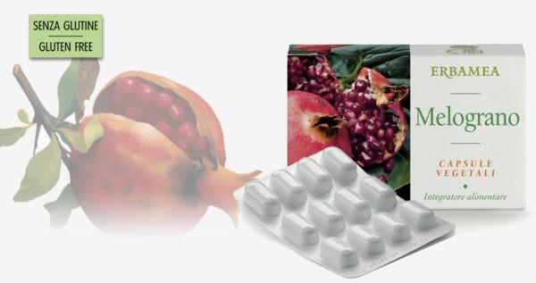 Melograno 24 capsule vegetali in blister Erbamea