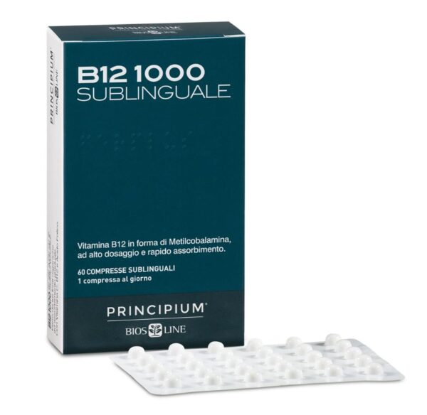 Principium Vitamina B12 sublinguale 1000mg 60 compresse