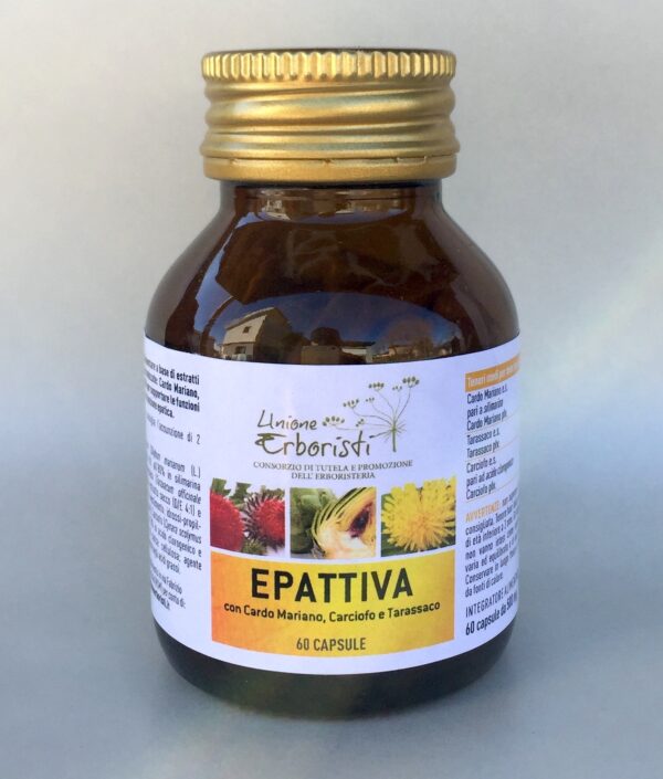 Epattiva 60cp. Cardo Mariano Carciofo e Tarassaco