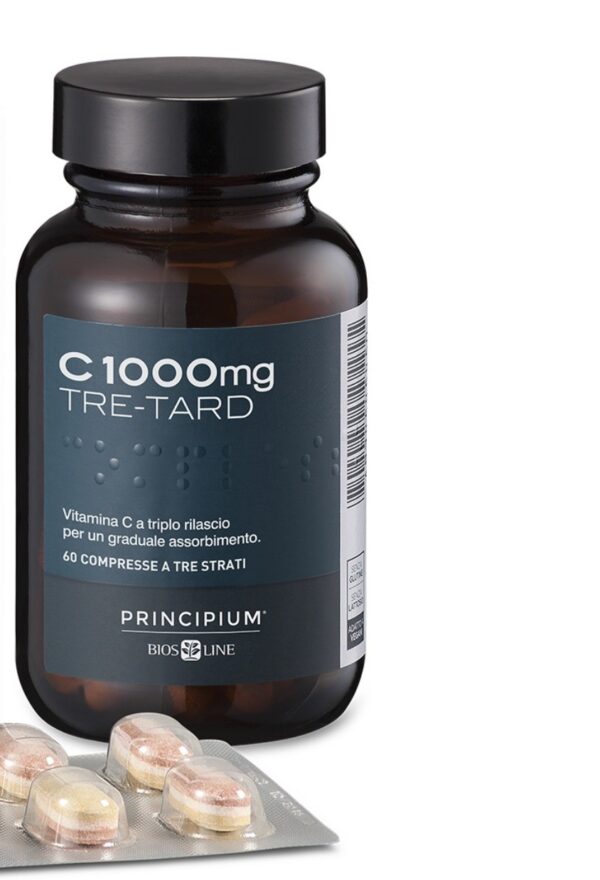 Vitamina C 1000mg Tre-Tard 60 compresse Principium