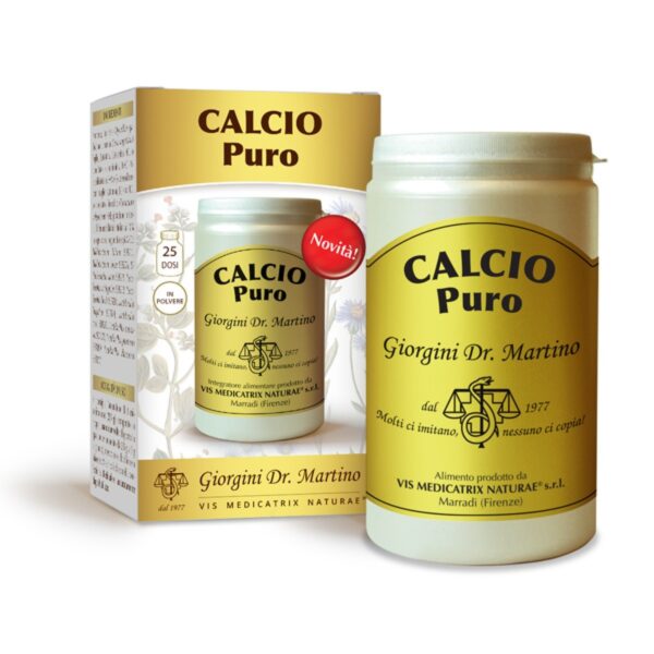 Calcio Puro polvere solubile 150 grammi Dr.Giorgini