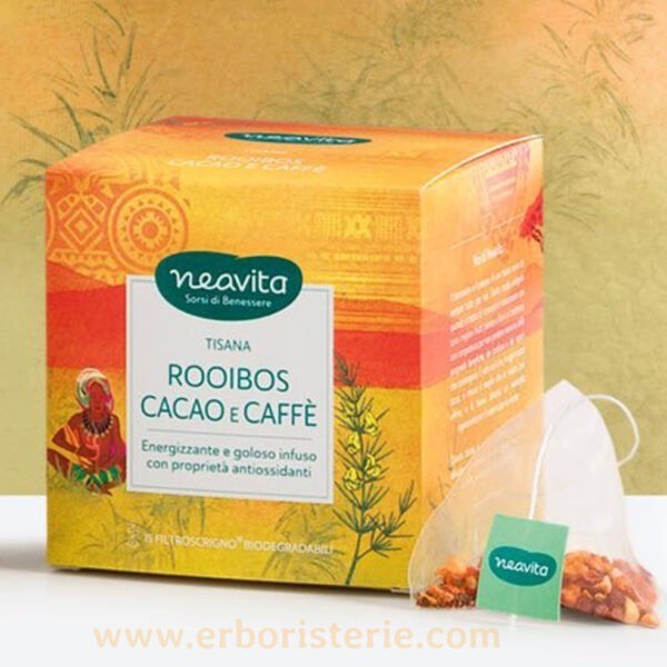 Rooibos Cacao e Caffe' 15 filtri filtroscrigno Neavita