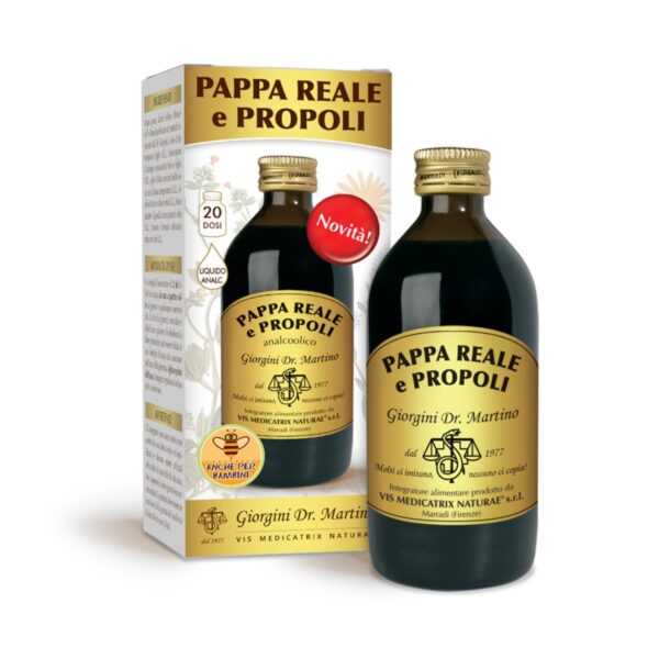 Pappa reale e Propoli 200ml analcolico Dr.Giorgini