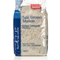 Sale grigio grosso integrale dell'Atlantico 1kg