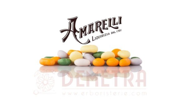Coloriza Amarelli 100gr liquirizia confettata 100% naturale Golosa e sana