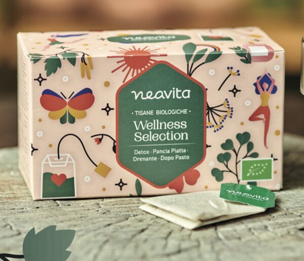 Wellness Selection BIO Selezione tisane per il benessere in filtri Neavita