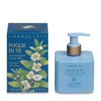 Foglie di Te' Gel detergente Viso e Mani 250ml con infuso di Te' Oolong - L'Erbolario