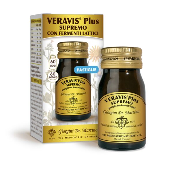 Veravis Plus Supremo pastiglie regolari con fermenti lattici - dr. Giorgini