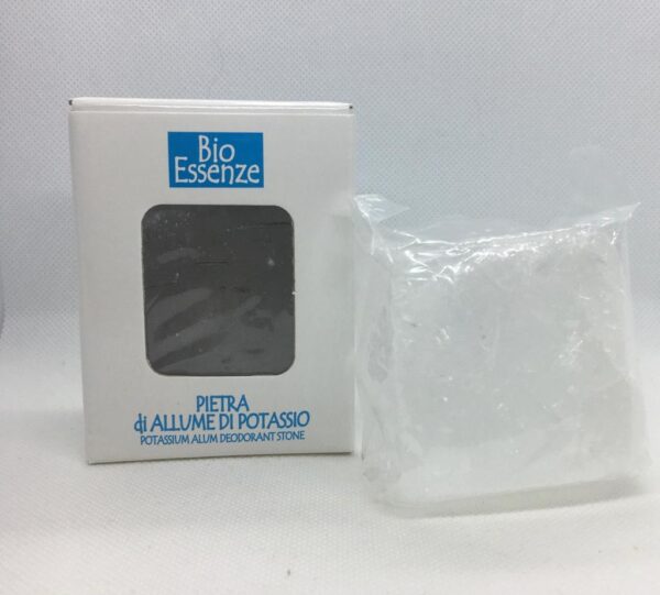 Deodorante naturale in pietra Allume di Potassio 200g