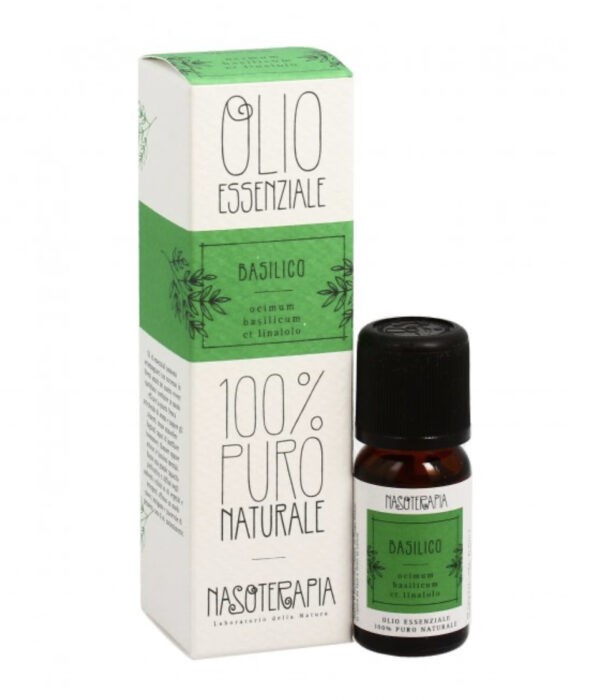 Olio essenziale di Basilico 10ml - Nasoterapia
