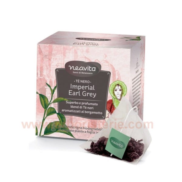 Te' Nero Imperial Earl Grey 15 filtri filtroscrigno Neavita