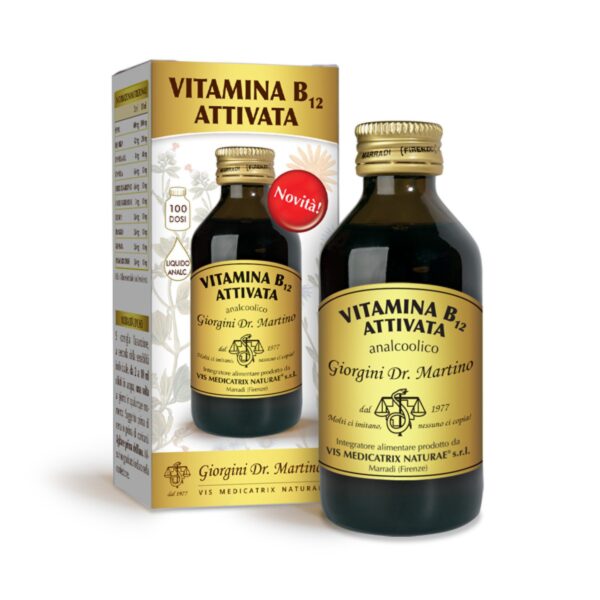 Vitamina B12 attivata 100ml liquido analcoolico