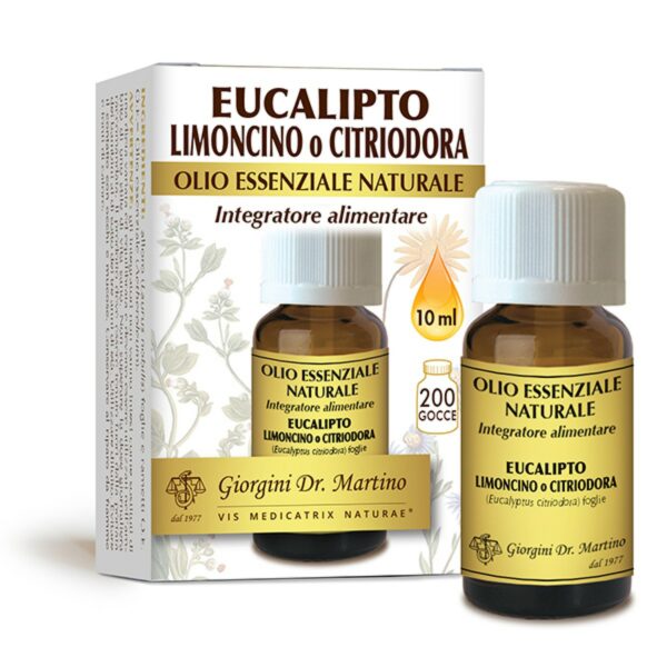 Eucalipto Limoncino olio essenziale 10ml dr.Giorgini