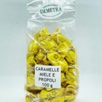 Caramelle Miele e Propoli confezionate singolarmente 100 grammi