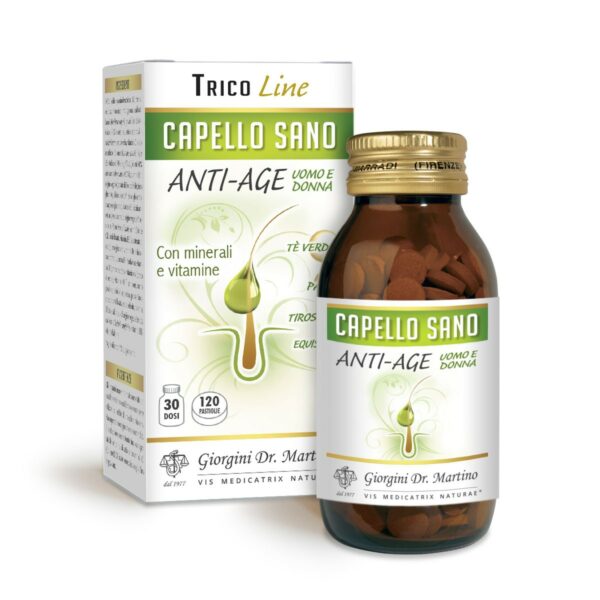 Capello Sano Anti-Age Uomo e Donna 120 Pastiglie Dr. Giorgini