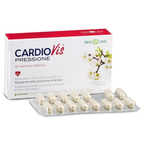 CardioVis Pressione 30 capsule vegetali - Biosline