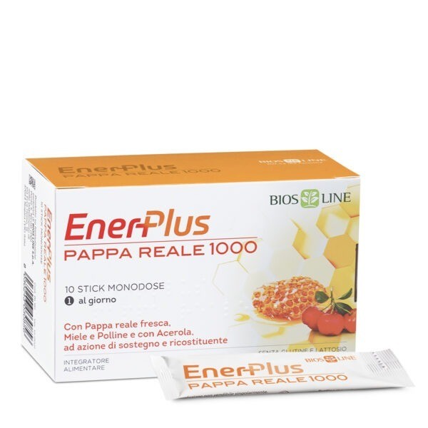 EnerPlus Pappa Reale1000 10 stick monodose per un’azione ricostituente