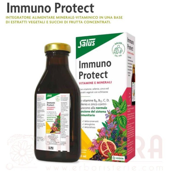 Immuno Protect rafforza il tuo sistema immunitario 250ml Salus