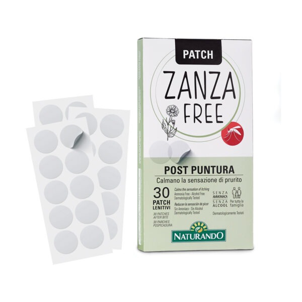 Zanza Free Patch ...un cerotto naturale per ridurre i fastidiosi pruriti delle punture