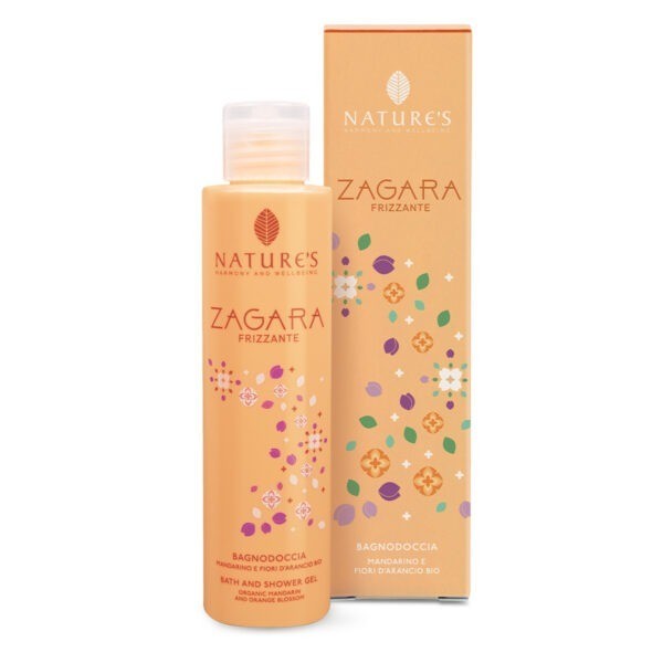Zagara Frizzante bagnodoccia 200ml preserva il naturale equilibrio della pelle
