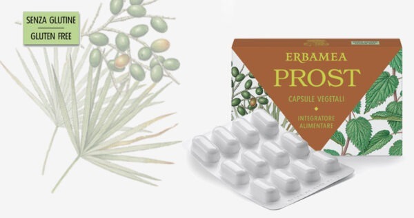 Erbamea Prost - 24 capsule vegetali per il benessere della Prostata