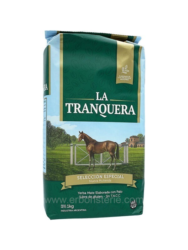 Yerba Mate La Tranquera 1 kg Selección Especial Elaborada con palo Industria Argentina