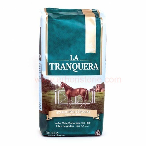 Yerba Mate La Tranquera 500g Seleccion Especial Elaborada con palo Industria Argentina