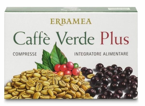 Caffè Verde Plus 24 capsule vegetali - azione di sostegno metabolico