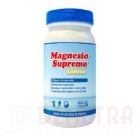 Magnesio Supremo in polvere solubile gusto Limone 150gr - Natural Point