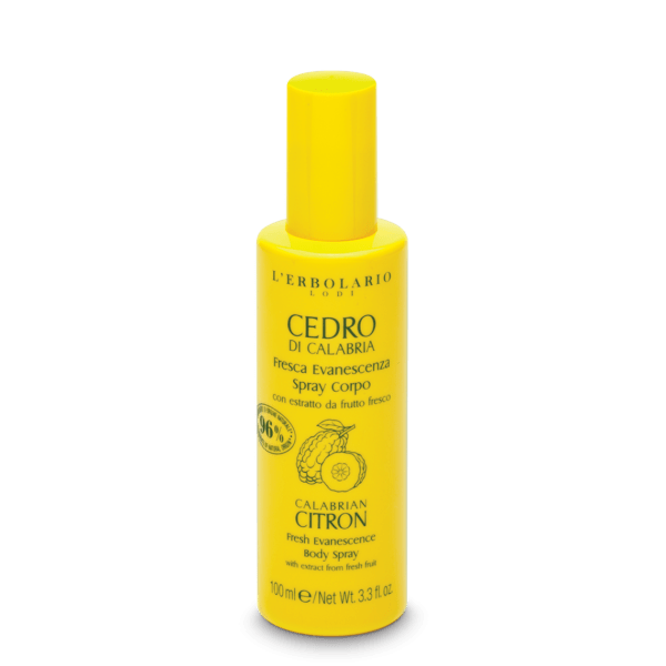 Fresca Evanescenza Spray Corpo Cedro di Calabria 100ml - L'Erbolario