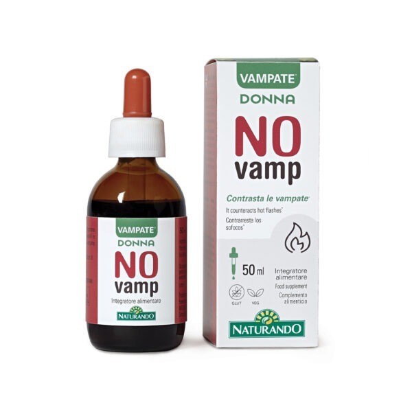 Contro le Vampate nella Menopausa Donna No Vamp 50ml - Naturando