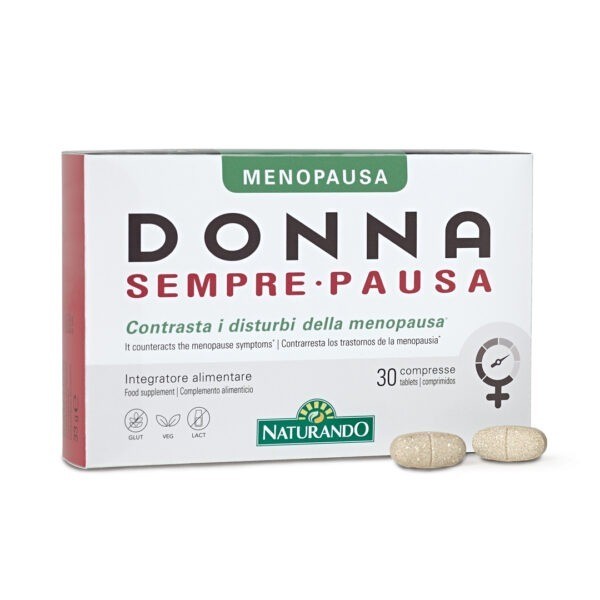 Problemi di Menopausa? Donna sempre Pausa 1 al dì - Naturando