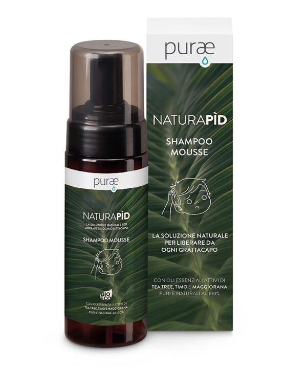 Eliminare i Pidocchi con NATURAPiD® Shampoo Mousse 150ml di facile applicazione