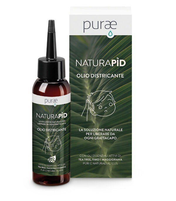 Eliminare i Pidocchi con NATURAPiD® Olio Districante 100ml con pettine antipidocchi