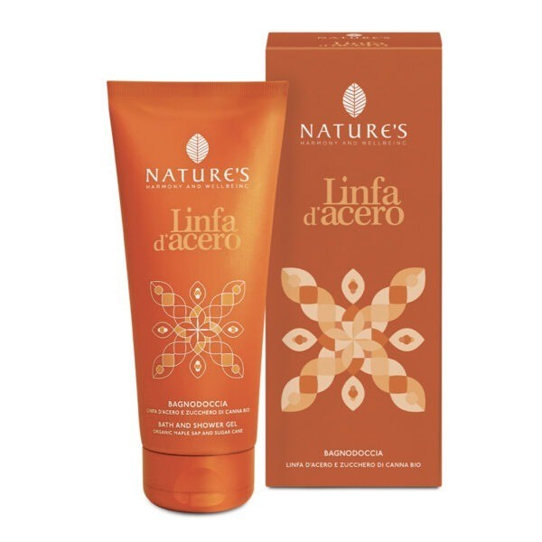 Linfa D'Acero BagnoDoccia 200 ml fragranza calda ed avvolgente - Nature's