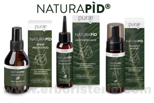 kit Eliminazione Pidocchi con NATURAPiD® Olio + pettine antipidocchi + shampoo + spray