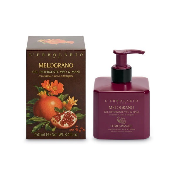 Melograno Profumato Gel Detergente Viso Mani 250ml L'Erbolario