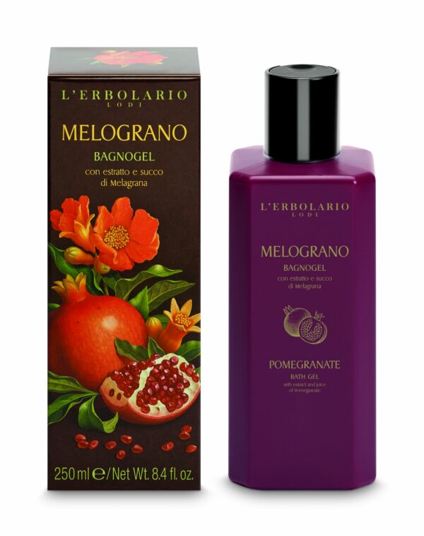 Bagnogel Melograno 250ml agrumato fruttato - L'Erbolario