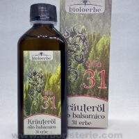 Krauterol Olio 31 Olio Balsamico di 31 oli essenziali per massaggio o aromaterapia 100ml