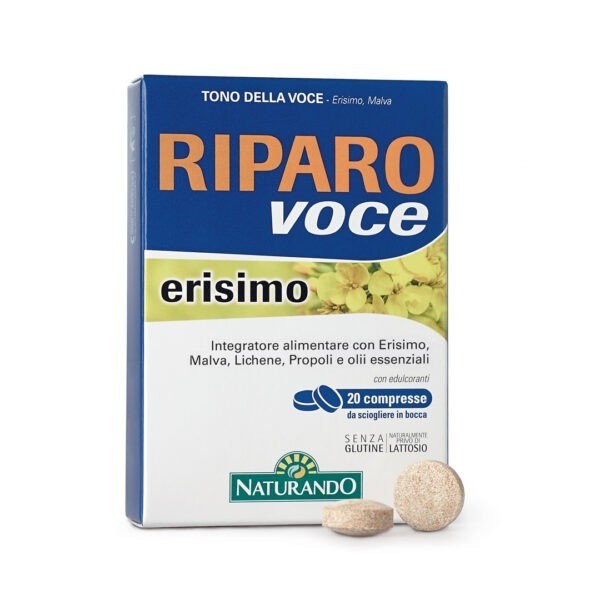 Riparo Voce Erisimo da sciogliere in bocca per il naturale tono della voce