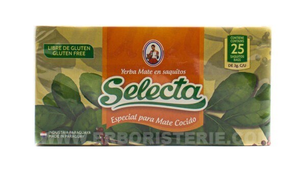 Yerba Mate Selecta Mate Cocido 25 saquitos yerba mate in filtri Industria Paraguaya