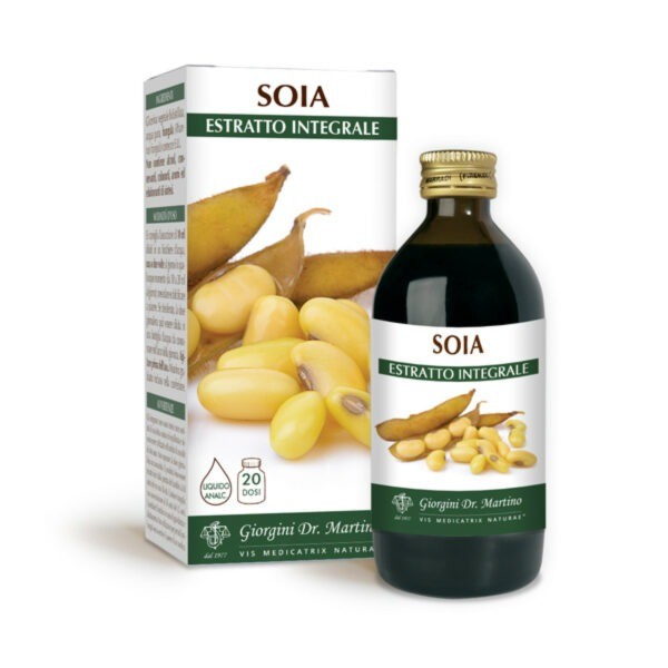 Soia estratto integrale analcoolico 200ml - Dr.Giorgini